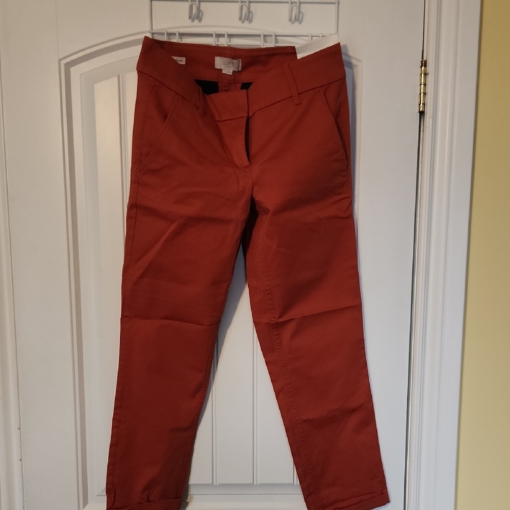 Rust Orange Pants